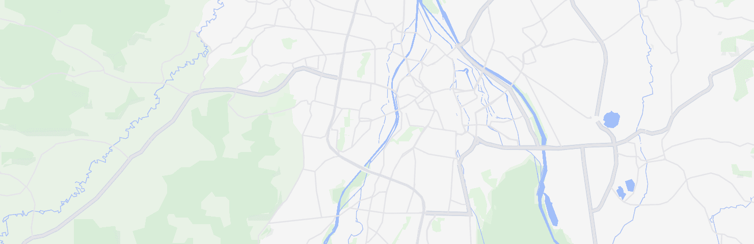 Karte von Augsburg mit dem Bezirk Pfersee