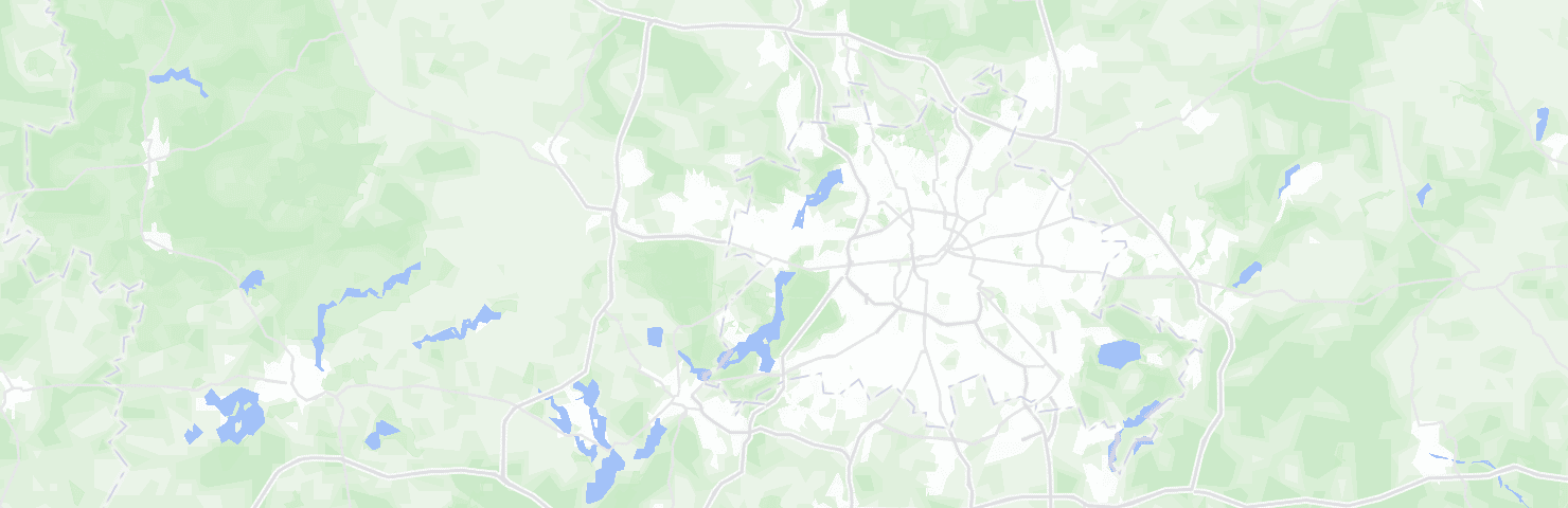 Karte von Berlin mit dem Bezirk Spandau