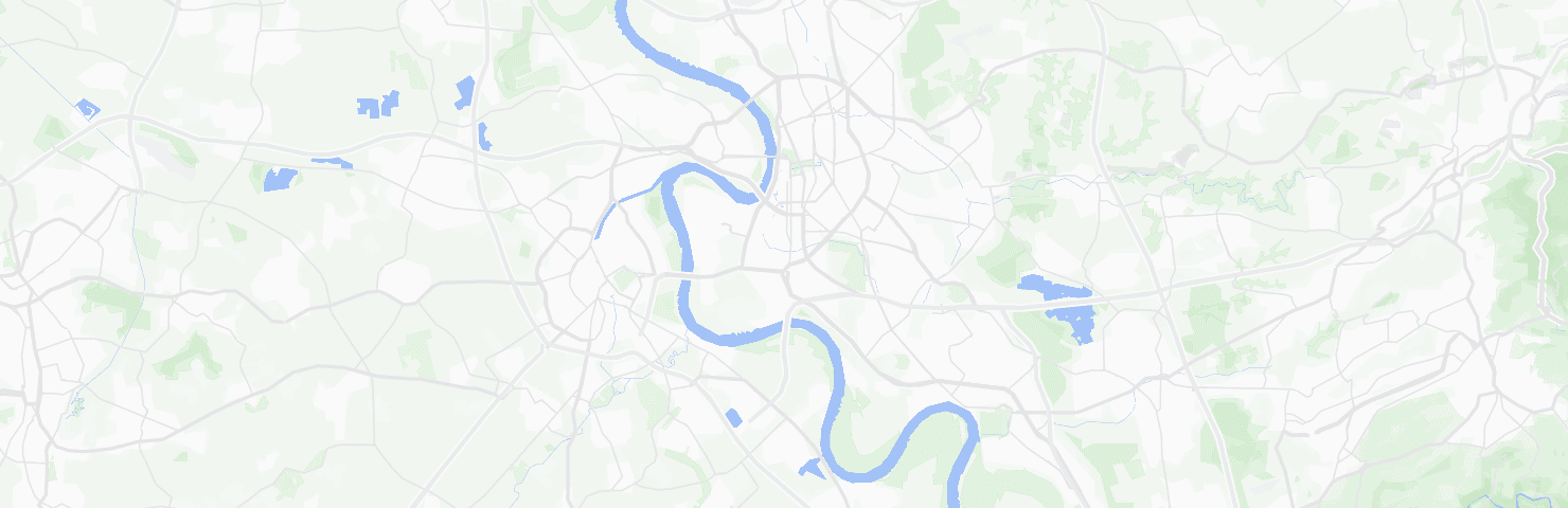 Karte von Düsseldorf mit dem Bezirk Stadtbezirk 03