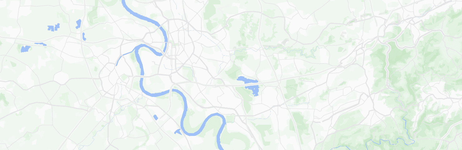 Karte von Düsseldorf mit dem Bezirk Stadtbezirk 08