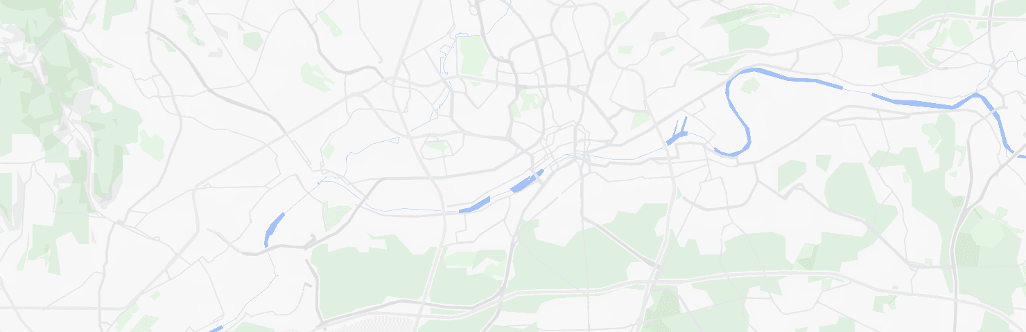 Karte von Frankfurt am Main mit dem Bezirk Innenstadt I