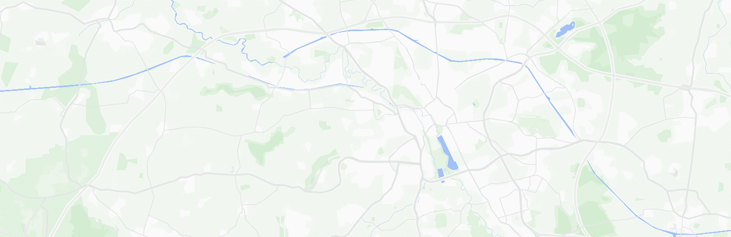Karte von Hannover mit dem Bezirk Ahlem-Badenstedt-Davenstedt