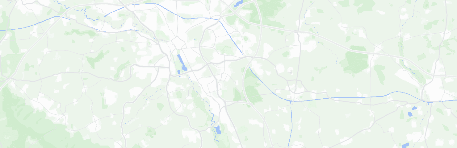 Karte von Hannover mit dem Bezirk Kirchrode-Bemerode-Wülferode