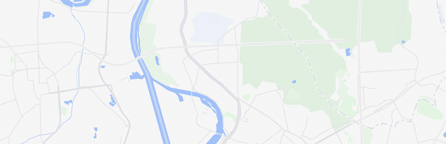 Karte von Mannheim mit dem Bezirk Schönau