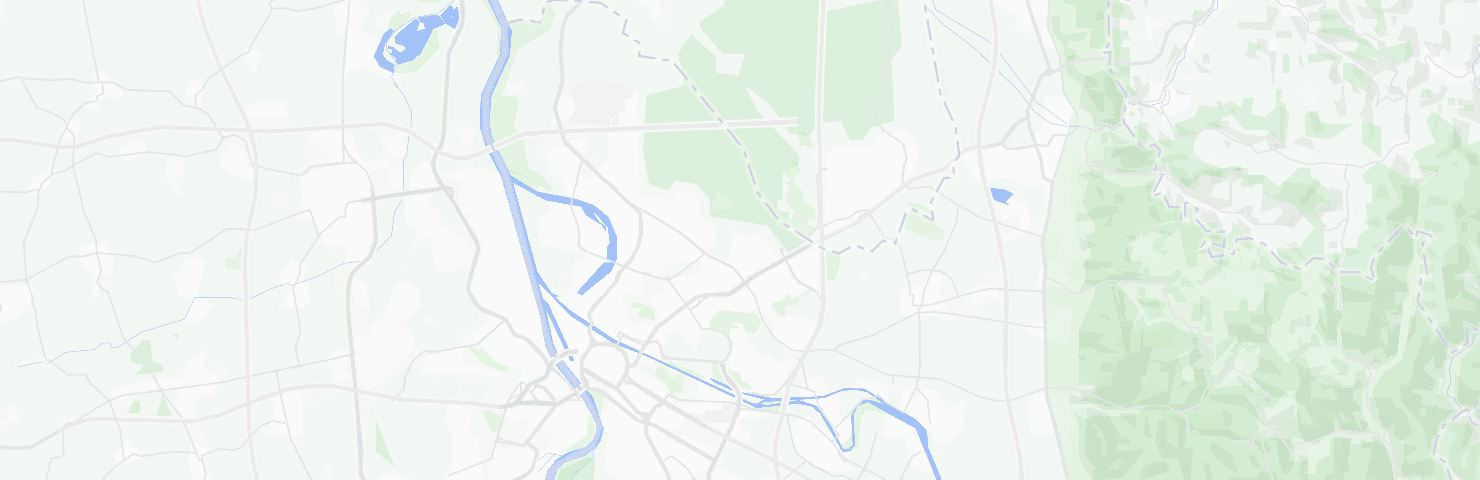 Karte von Mannheim mit dem Bezirk Käfertal