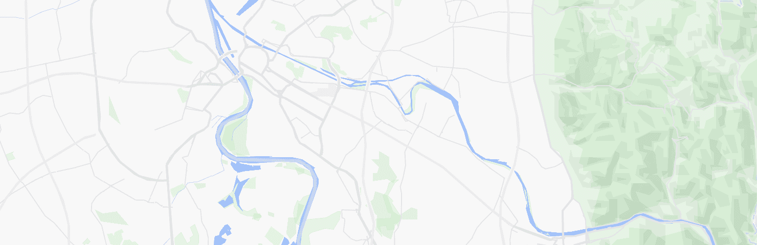 Karte von Mannheim mit dem Bezirk Seckenheim