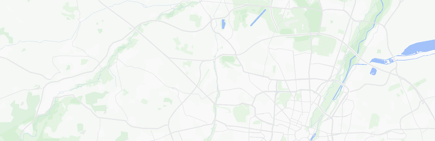 Karte von München mit dem Bezirk Allach-Untermenzing