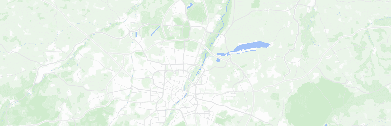 Karte von München mit dem Bezirk Schwabing-Freimann