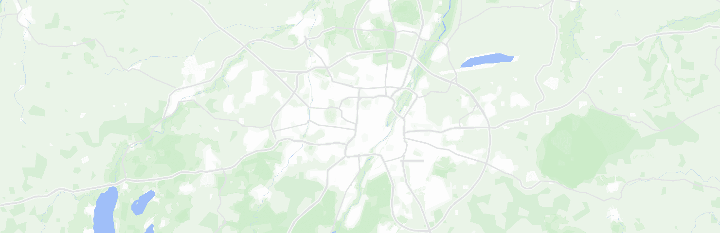 Karte von München mit seinen Bezirken