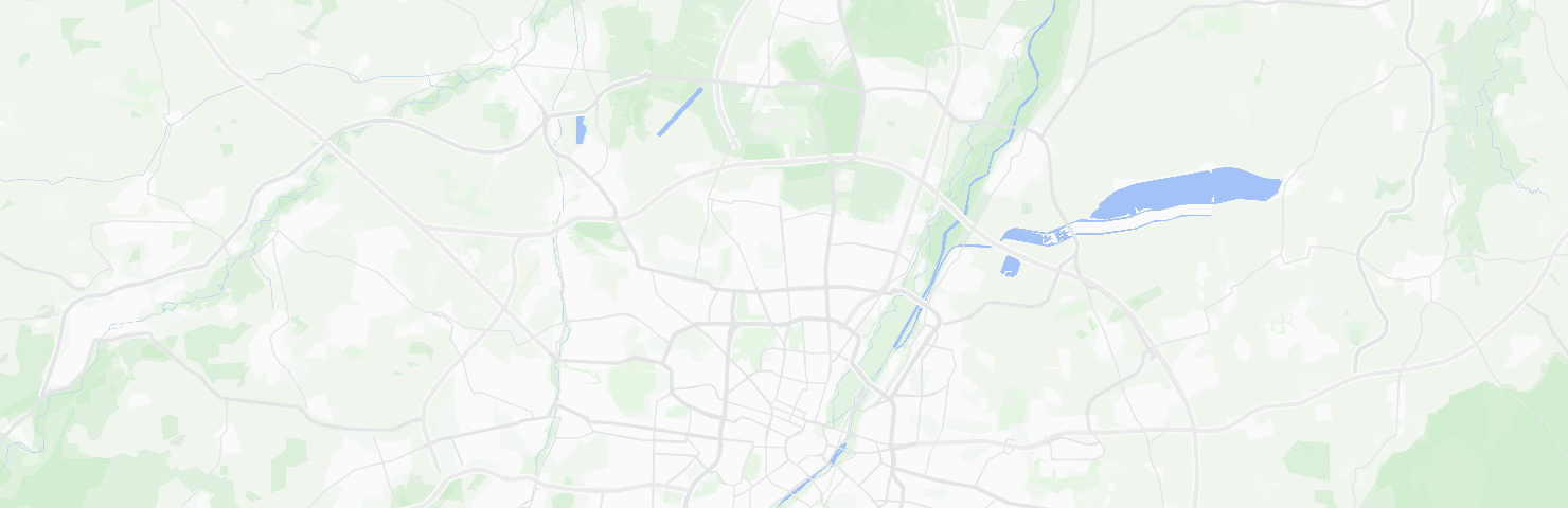 Karte von München mit dem Bezirk Milbertshofen-Am Hart