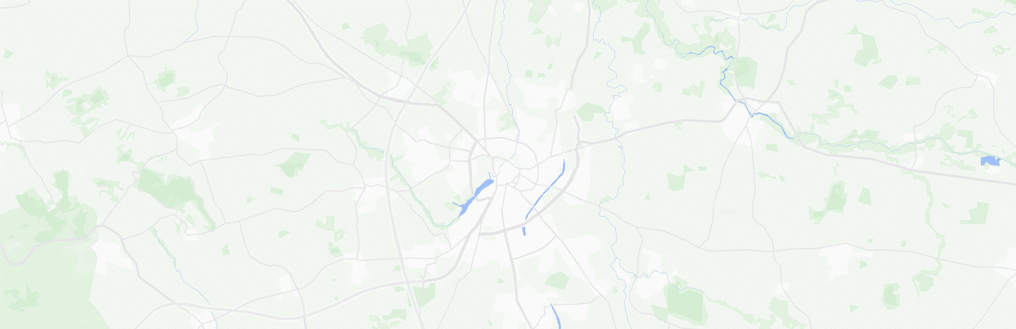 Karte von Münster mit dem Bezirk Mitte-Nordost