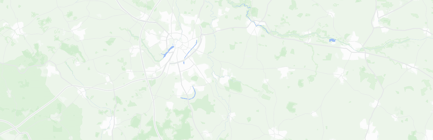 Karte von Münster mit dem Bezirk Münster-Südost