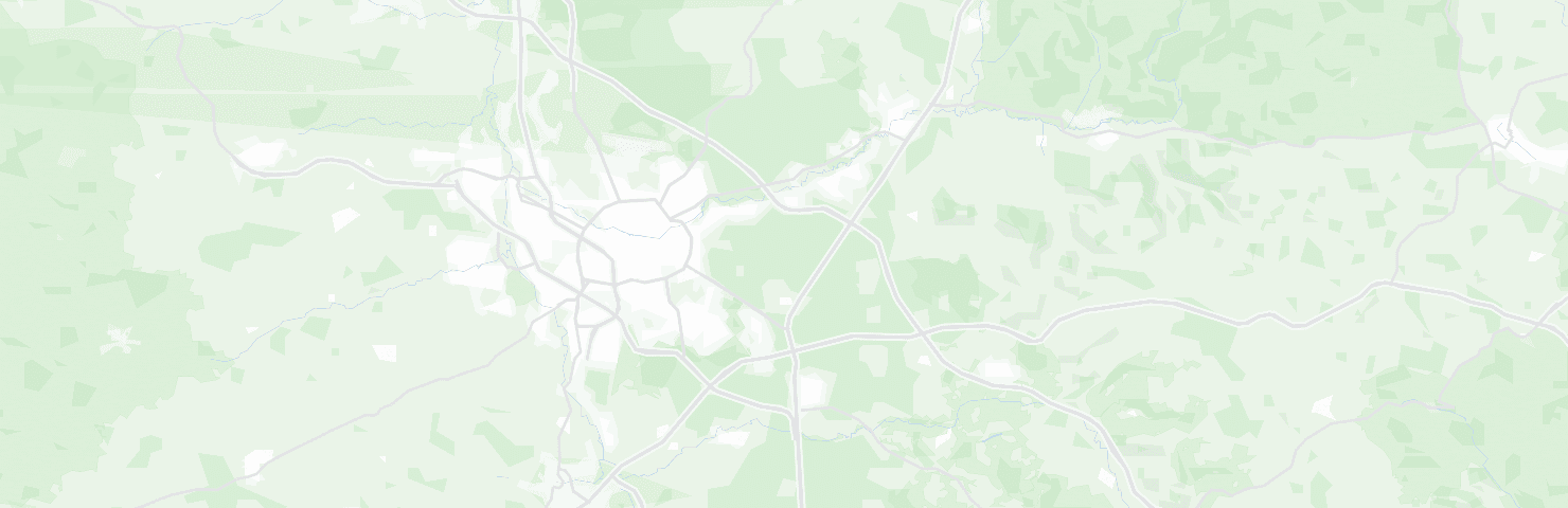 Karte von Nürnberg mit dem Bezirk Östliche Außenstadt