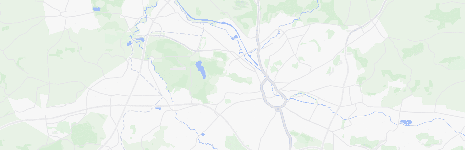 Karte von Osnabrück mit dem Bezirk Westerberg