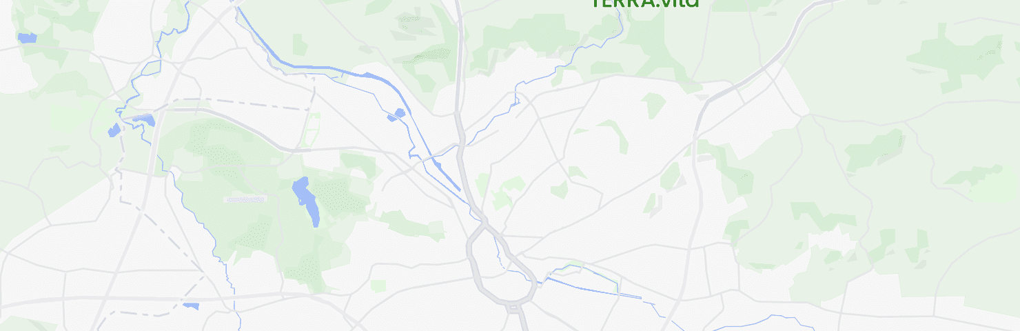 Karte von Osnabrück mit dem Bezirk Sonnenhügel