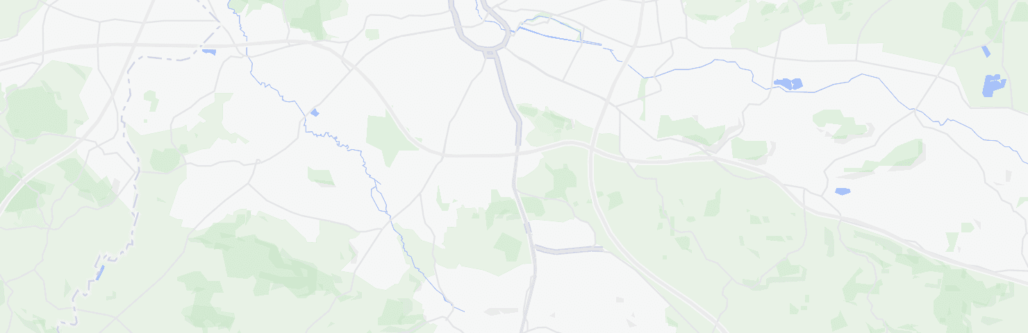 Karte von Osnabrück mit dem Bezirk Nahne