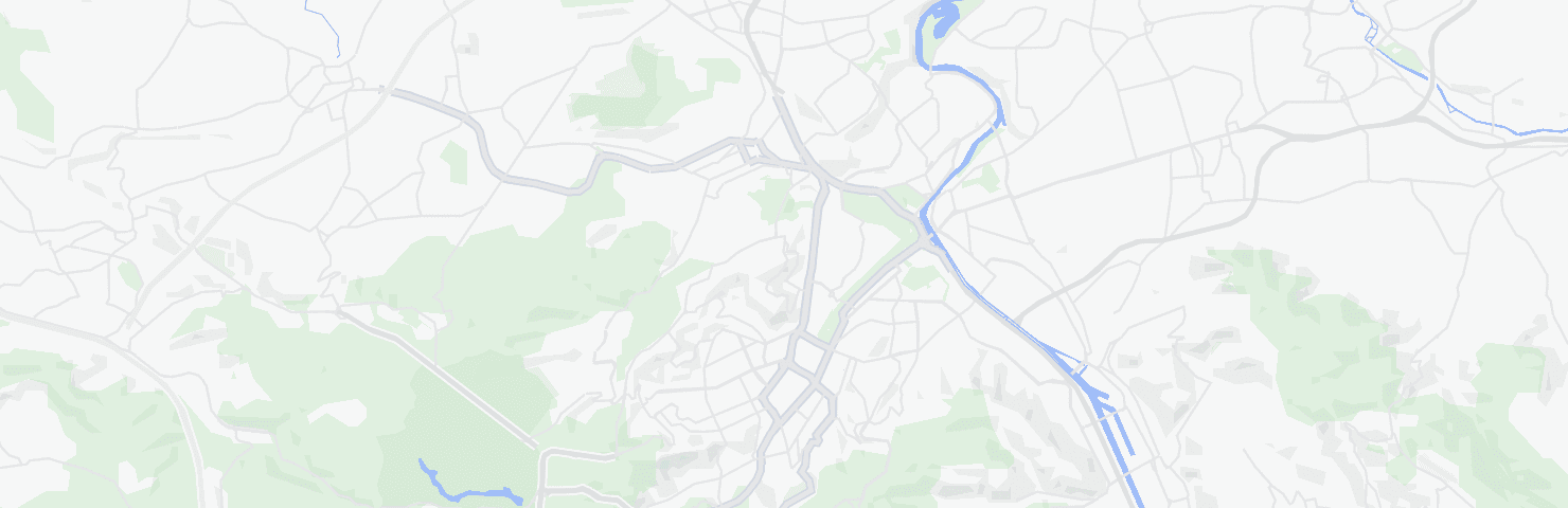 Karte von Stuttgart mit dem Bezirk Nord