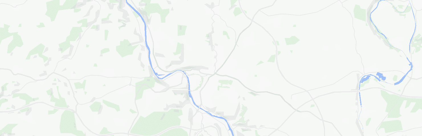 Karte von Würzburg mit dem Bezirk Grombühl