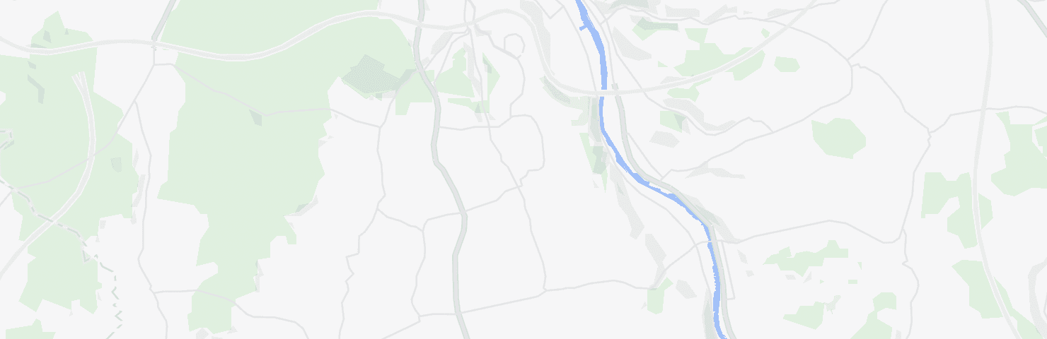 Karte von Würzburg mit dem Bezirk Rottenbauer