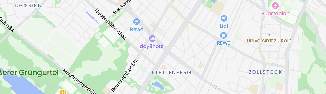 Karte mit dem ungefähren Standort