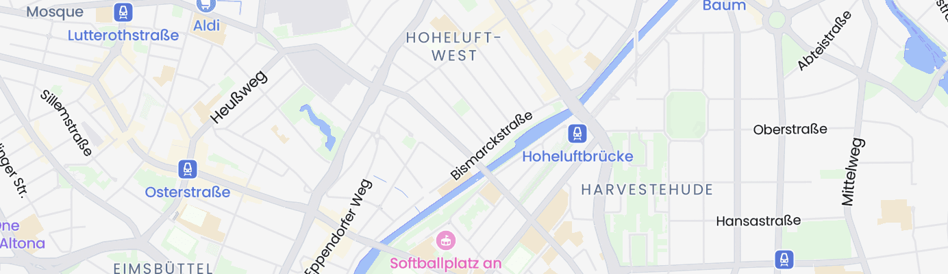 Karte mit dem ungefähren Standort