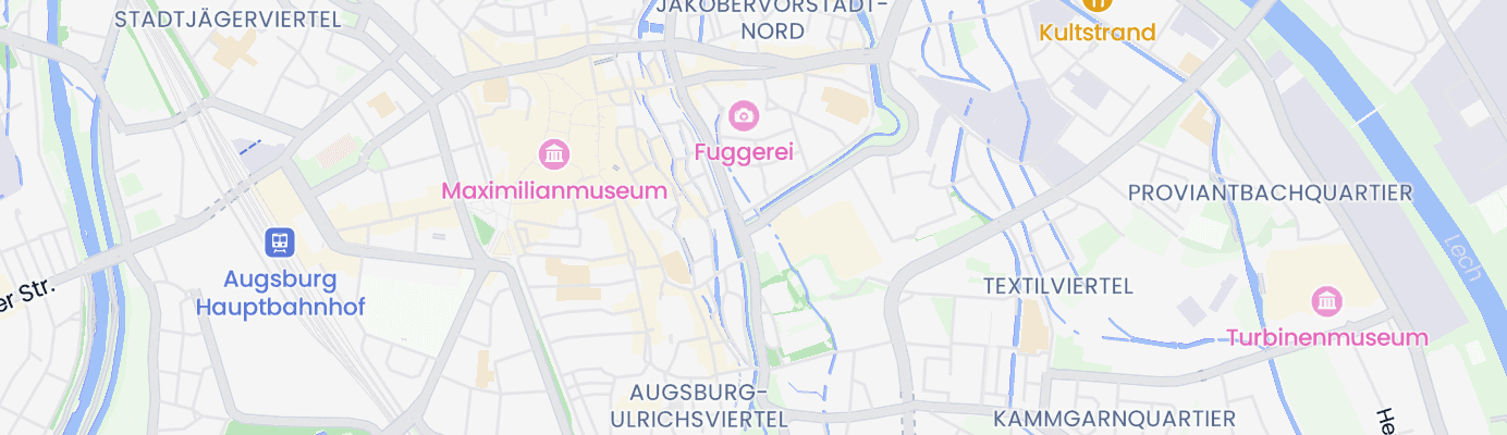 Karte mit dem ungefähren Standort