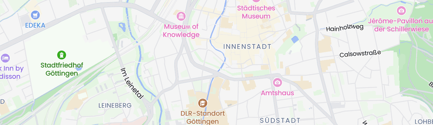Karte mit dem ungefähren Standort