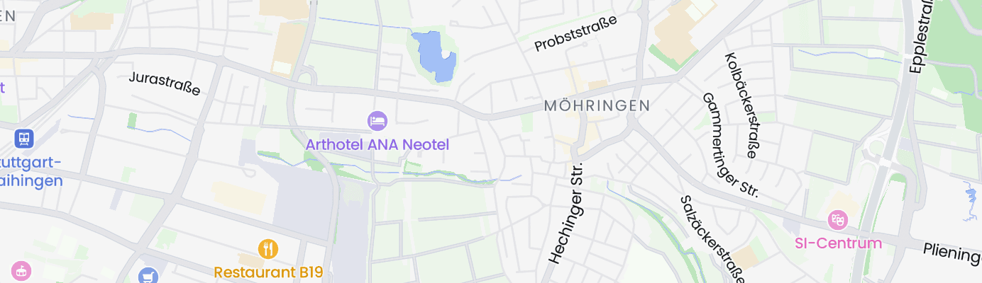 Karte mit dem ungefähren Standort