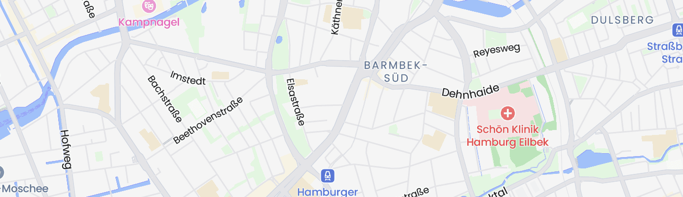 Karte mit dem ungefähren Standort