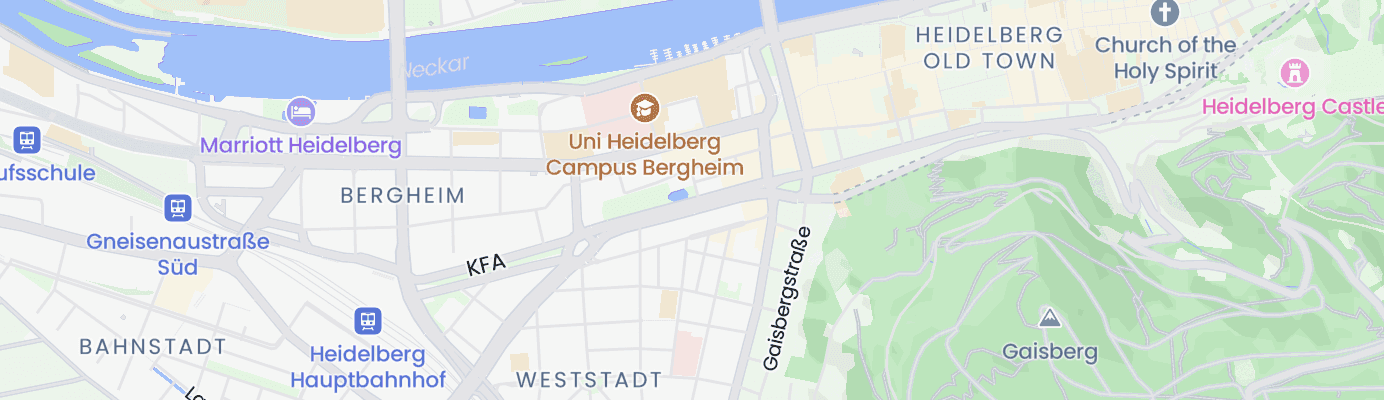 Karte mit dem ungefähren Standort