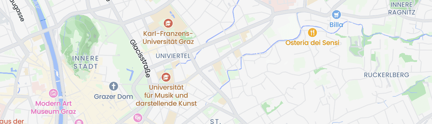 Karte mit dem ungefähren Standort