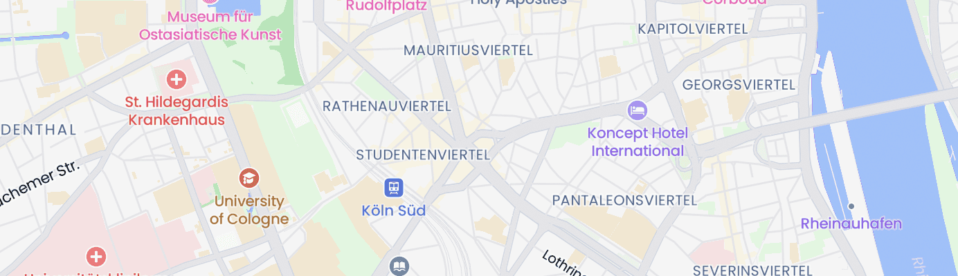 Karte mit dem ungefähren Standort