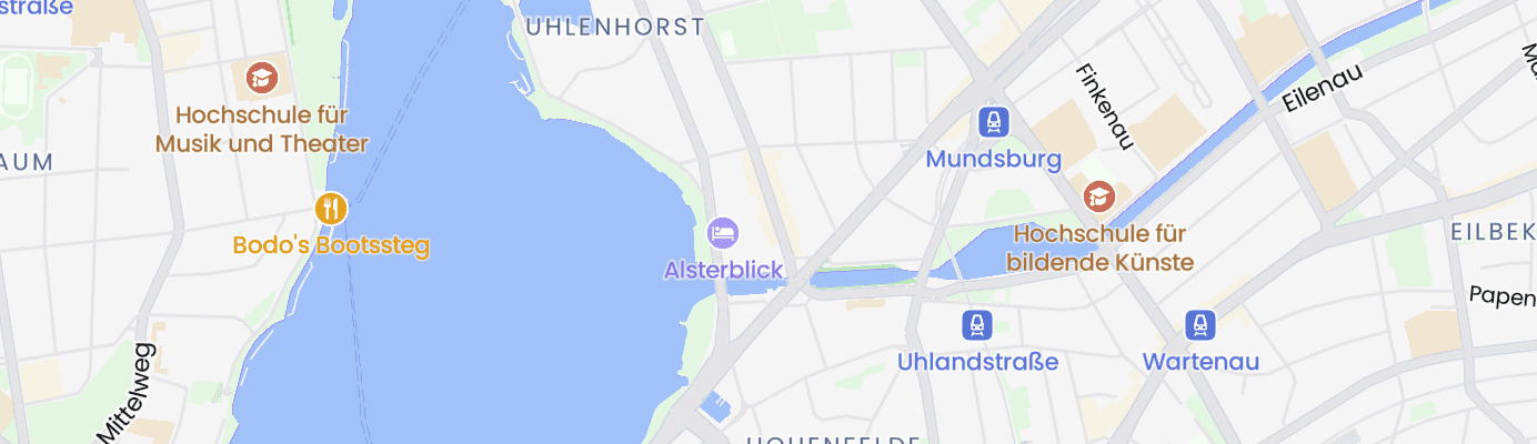 Karte mit dem ungefähren Standort