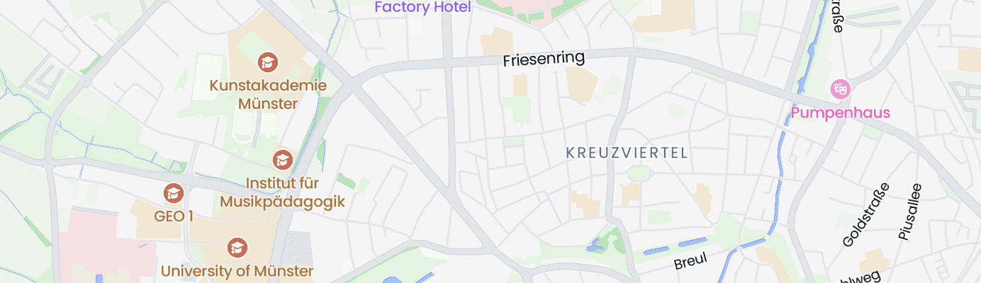 Karte mit dem ungefähren Standort