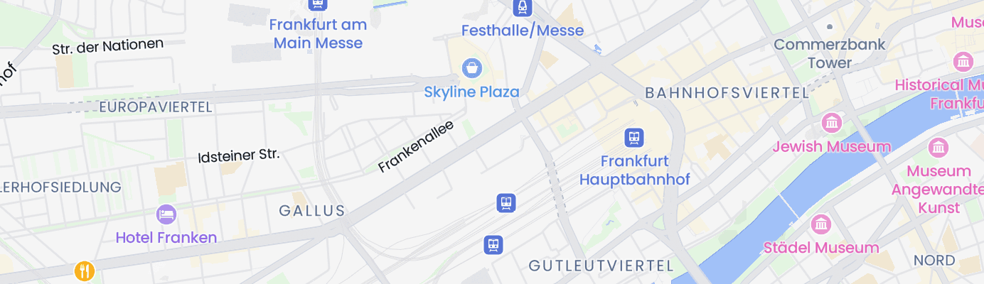 Karte mit dem ungefähren Standort