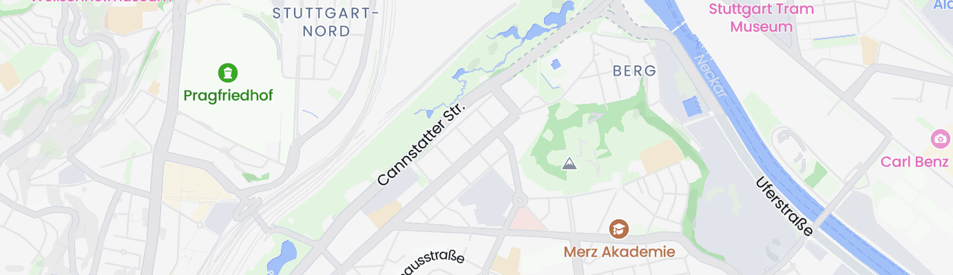 Karte mit dem ungefähren Standort