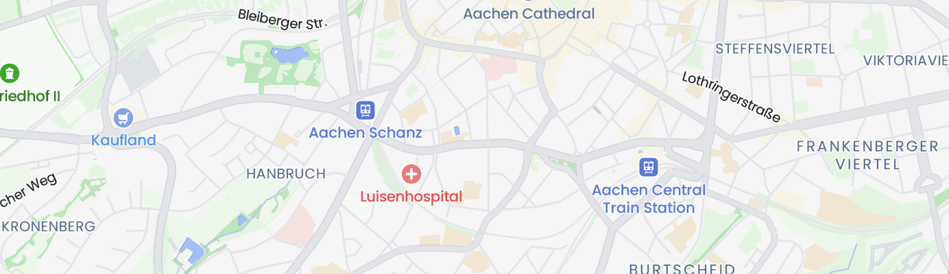 Karte mit dem ungefähren Standort