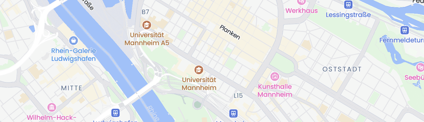 Karte mit dem ungefähren Standort
