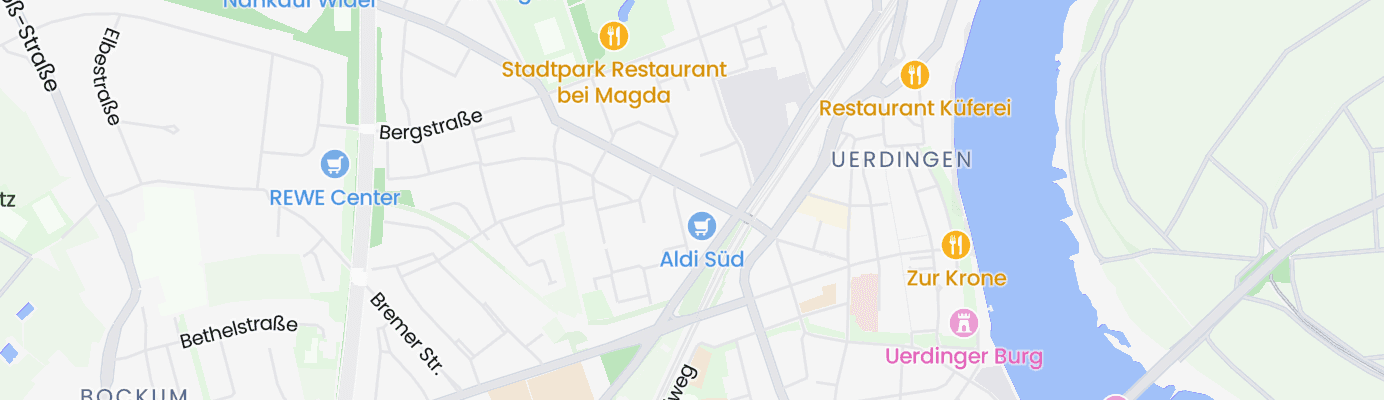 Karte mit dem ungefähren Standort