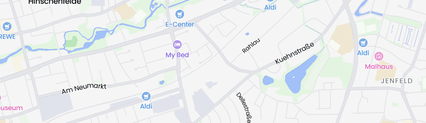 Karte mit dem ungefähren Standort
