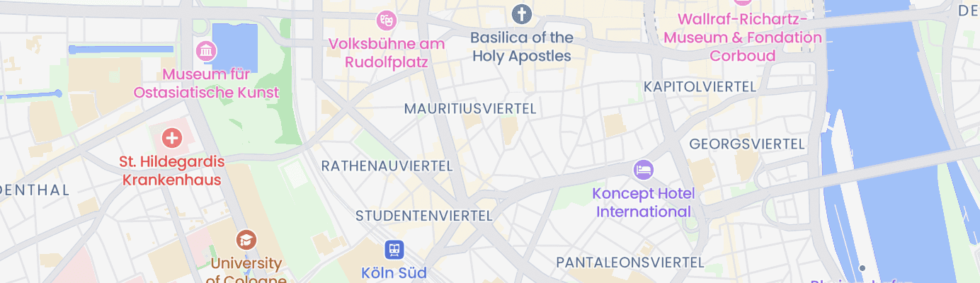 Karte mit dem ungefähren Standort