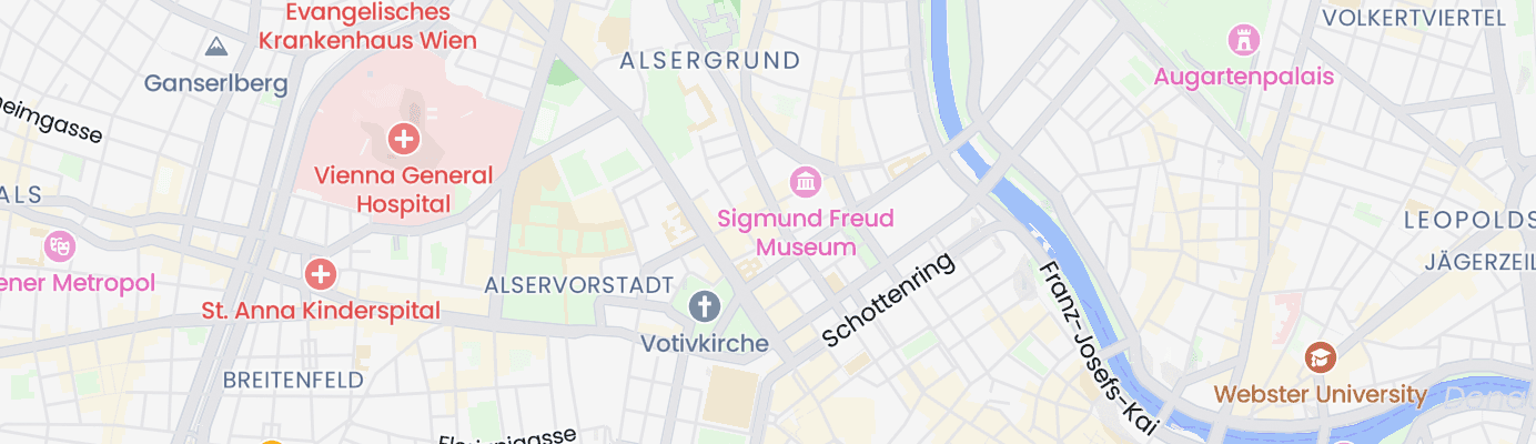 Karte mit dem ungefähren Standort