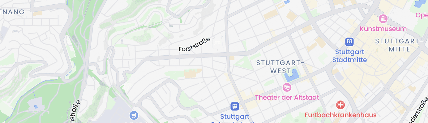 Karte mit dem ungefähren Standort