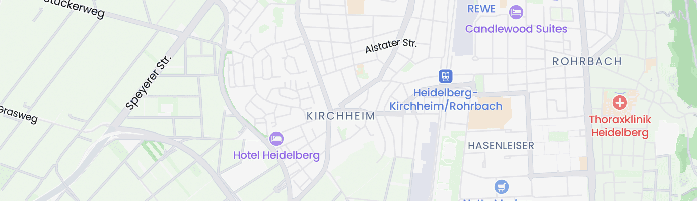Karte mit dem ungefähren Standort
