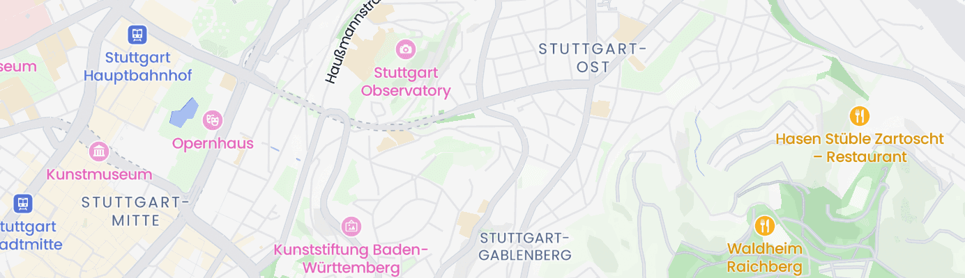 Karte mit dem ungefähren Standort