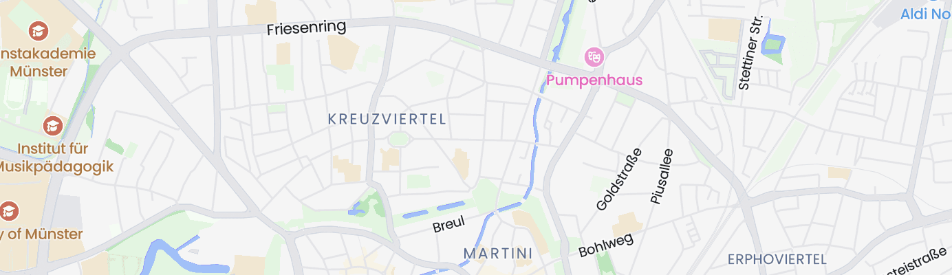 Karte mit dem ungefähren Standort
