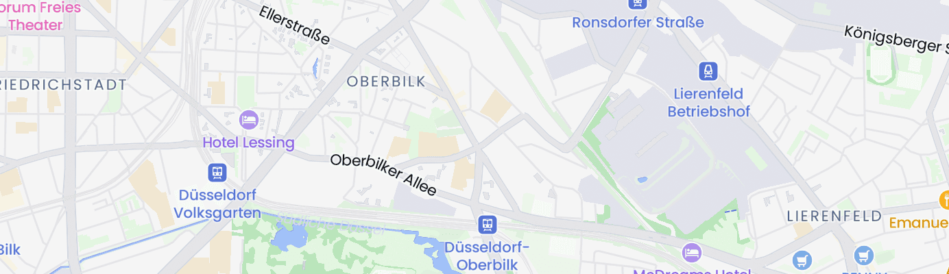 Karte mit dem ungefähren Standort