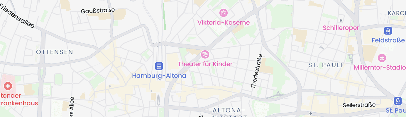 Karte mit dem ungefähren Standort