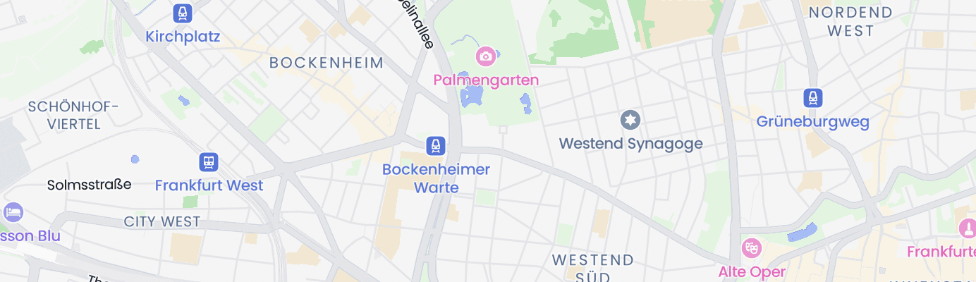 Karte mit dem ungefähren Standort