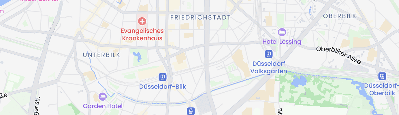 Karte mit dem ungefähren Standort